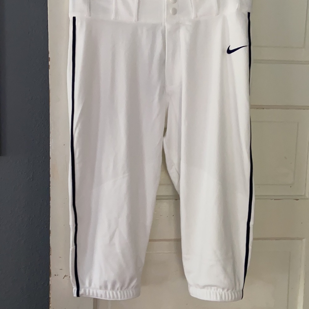 Nike Adult L baseball pant. White